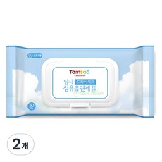 Tamsaa 柔軟烘衣紙 潔淨棉香, 60張, 2包