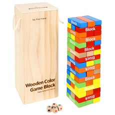 Todolibro 疊疊樂積木遊戲組, 混色, 1組