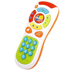 好玩伴 音樂遙控器玩具, 混合顏色, 1個