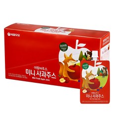 Seoul Milk Morning Juice 迷你蘋果汁 100ml, 10個
