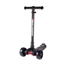 Alpaca 滑板車 怪物輪 可拆卸式, 黑色