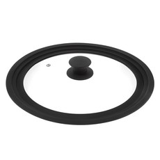 comet 多功能矽膠鍋蓋 黑色, 1個, 26/28/30cm