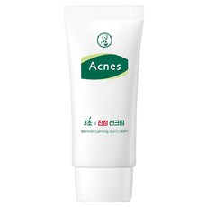 MENTHOLATUM 曼秀雷敦 Acnes 3草鎮靜防曬乳 SPF50+ PA++++, 50ml, 1條