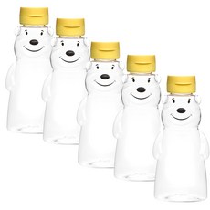 plara小熊醬瓶牛, 5個, 180ml