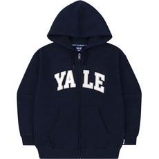 YALE KIDS 兒童貼花連帽拉鍊外套 RKYHZ23F003