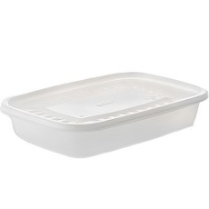 粥專用保鮮盒 小, 長方形保鮮盒 650ml, 50個