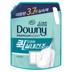 Downy 超濃縮衣物柔軟精 快速乾燥室內烘乾茉莉花香補充包, 1個, 2.6L