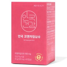 AG HEALTH 輔酶Q10膠囊, 60顆, 1盒
