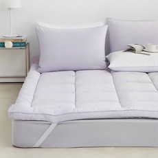韓國 amante Dream Well防塵蟎絎縫薄床墊, 薰衣草紫色