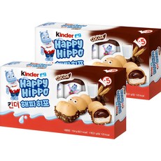 kinder 健達 快樂河馬巧克力, 104g, 2盒