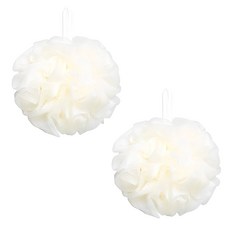 블루무역 버블버블 샤워볼, 아이보리, 1개입, 2개