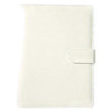 2Youngdesign 馬卡龍色系6孔小卡活頁本, 10張, 奶油色