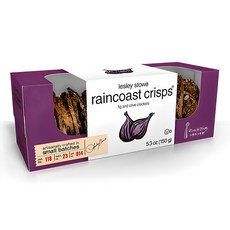 raincoastcrisps 穀物脆餅 無花果橄欖口味, 150g, 1盒
