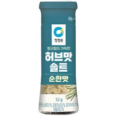 청정원 허브맛솔트 순한맛, 52g, 1개 52g, 1개
