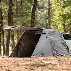 IDOOGEN Mobility A2車宿帳篷接駁帳篷, 灰色, 2人用