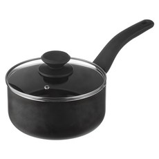 클린쿡 IH 인덕션 편수 냄비, 18cm, 블랙, 1개