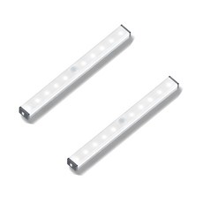 노바리빙 LED 무선 충전식 210mm 센서등, 주광색, 2개