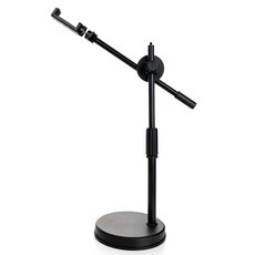 用於垂直航拍仰視的手機支架, 單一商品, 黑色