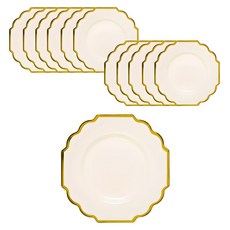 데일리굿 Deilligut 皇家金塑盤17cm, 6件, 2組