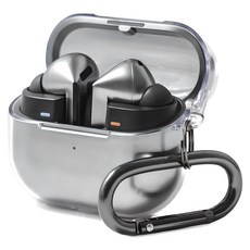 NUART 透明 Galaxy Buds FE / Buds 2 Pro / Buds Pro / Buds Live / Buds 2 一體式透明硬殼不變色, Buds 3/Buds 3 Pro