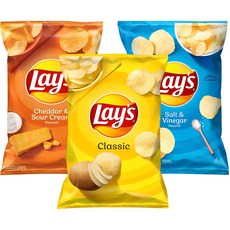 Lay's 樂事 洋芋片 經典原味+奶焗香蔥口味+海鹽口味, 1組