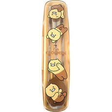 LILFANT 春植不鏽鋼餐具組, 混色, 餐具盒+湯匙+筷子