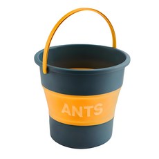 Ants 便攜式折疊洗車桶, 16.8L, 藍色