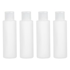 디오셀 깔끔정리 다용도 소분 공병 100ml, 화이트, 4개