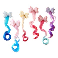 女童用接髮髮夾6件組