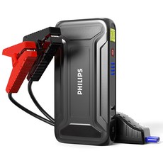 필립스 차량용 점프스타터 보조배터리 12V, 1개, 9900mAh