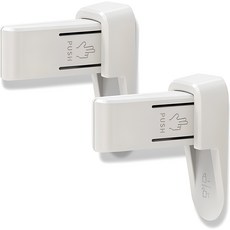 WONDER PAPA 高級門把安全鎖, 白色, 2個