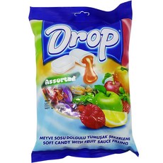 Drop 水果夾心軟糖 6種口味, 1kg, 1袋