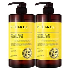 메디올 알시피 안티 헤어 로스 두피청정 샴푸 우디향, 800ml, 2개