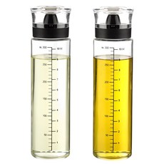 SINOGLASS 圓筒矽膠油瓶, 2個, 320ml