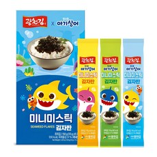 광천김 핑크퐁 아기상어 미니미스틱 김자반, 150g, 1개
