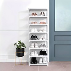 CASAMARU Rian鞋櫃, 白色, 8速