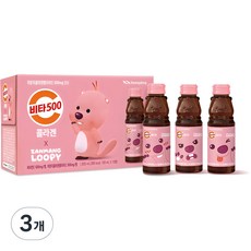 Kwangdong Vita500 Zanmang Loopy 維他500 膠原蛋白飲, 100ml, 30瓶