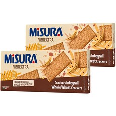 MiSURA 全麥蘇打餅, 385g, 2盒