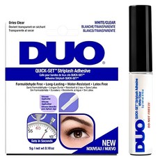 Duo Quickset睫毛膠, 透明, 1個