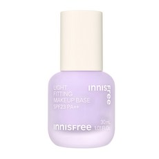 INNISFREE 輕薄透服貼飾底乳 30ml, 01 Purple, 1瓶