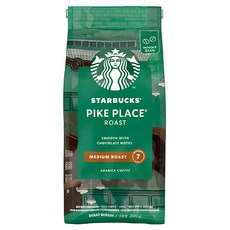 스타벅스 파이크 플레이스 미디엄 로스트 원두, 홀빈(분쇄안함), 200g, 1개