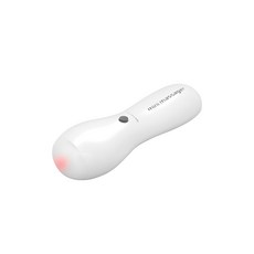 컴스 휴대용 미니 진동 마사지기, ID113, 화이트