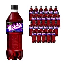 웰치스 제로 그레이프맛, 600ml, 24개