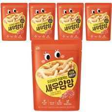 남양유업 우리아이 처음먹는 얌얌 과자, 40g, 5개, 새우맛