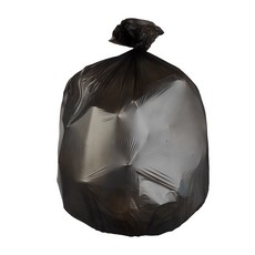 VERONA 垃圾分類回收袋 黑色, 60L, 100枚