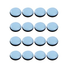 KHOME 家具圓形鐵氟龍靜音墊, 16個