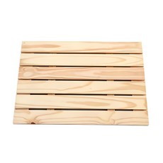 모노먼트 원목욕실발판 63 x 43 x 2.3 cm, 1개