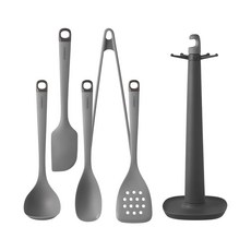 락앤락 데코 올 실리콘 키친툴 세트, 키친툴 6p, 그레이, 1세트