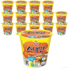 OTTOGI 不倒翁 杯裝點心湯麵 62g, 15入