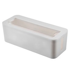 comet 延長線插座整理盒, 白色, 1入